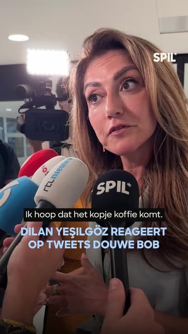 Dilan Yeşilgöz reageert op Tweets Douwe Bob